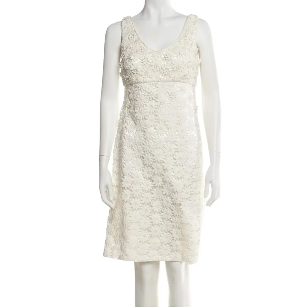 Kate Spade Dress Daisy Floral Cream Dress Size 8 • NEW WITH TAGS •